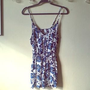 Floral Romper (Pockets)